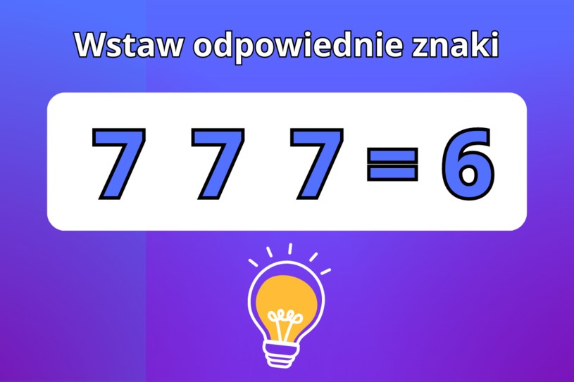Dziecinnie prosta zagadka matematyczna. Dorośli mają z nią problem