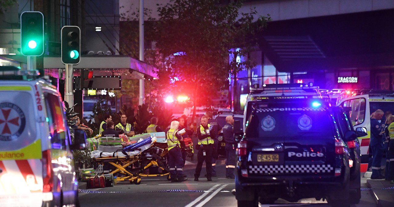Australia. Atak nożownika w zatłoczonej galerii, są zabici i ranni
