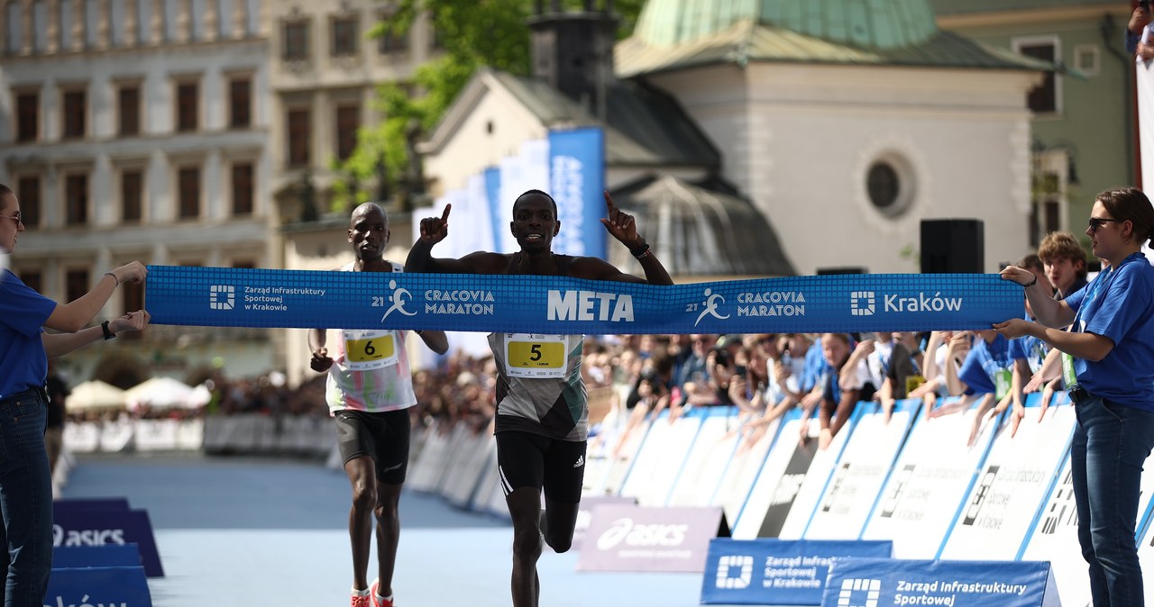 Ezekiel Kipkorir wygrywa 21. Cracovia Maraton