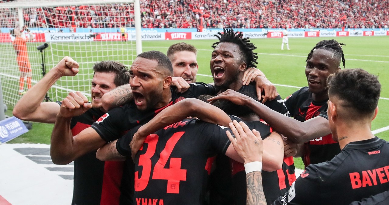 Bayer Leverkusen mistrzem Niemiec. Pierwszy raz w historii