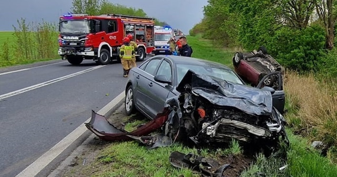 Tragiczny wypadek w Świebodzinie. Nie żyją dwie osoby