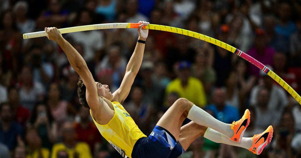 Armand Duplantis poprawił swój rekord świata w skoku o tyczce