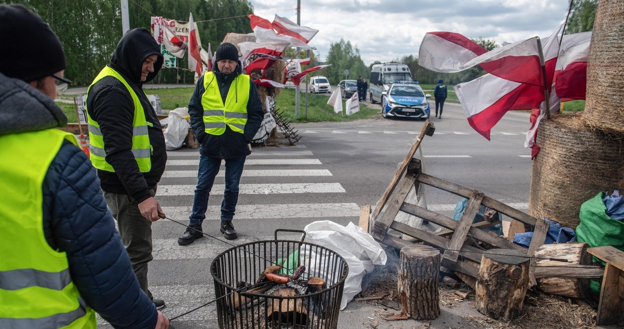 ​Wójt rozwiązał protest rolników na granicy w Dorohusku