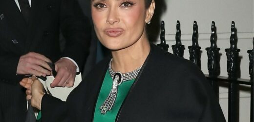 Salma Hayek olśniła kreacją. Trudno oderwać wzrok