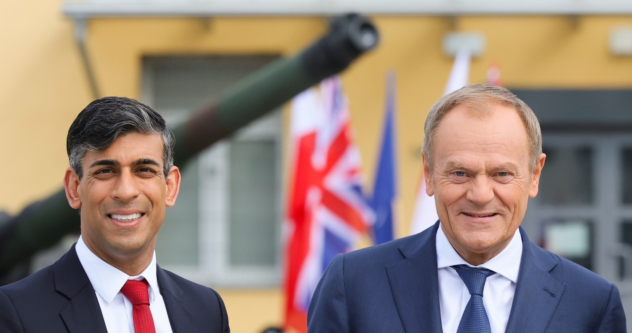 Rishi Sunak w Polsce. Padła ważna deklaracja