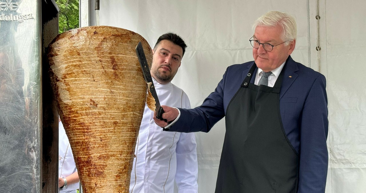 „Kebabowa dyplomacja” prezydenta Niemiec. Przybył do Turcji z… 60 kg mięsa