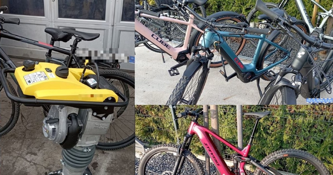 Rowery warte 38 tys. euro. Skradzione w Niemczech odzyskane w Polsce