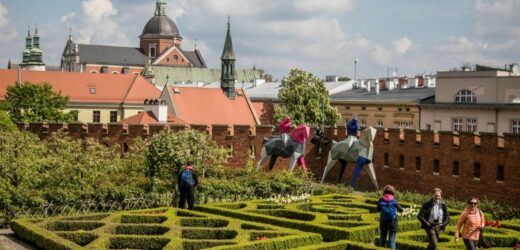 Wawel. Ogrody Królewskie znów otwarte. Turyści mogą do nich dojść tajemniczym przejściem