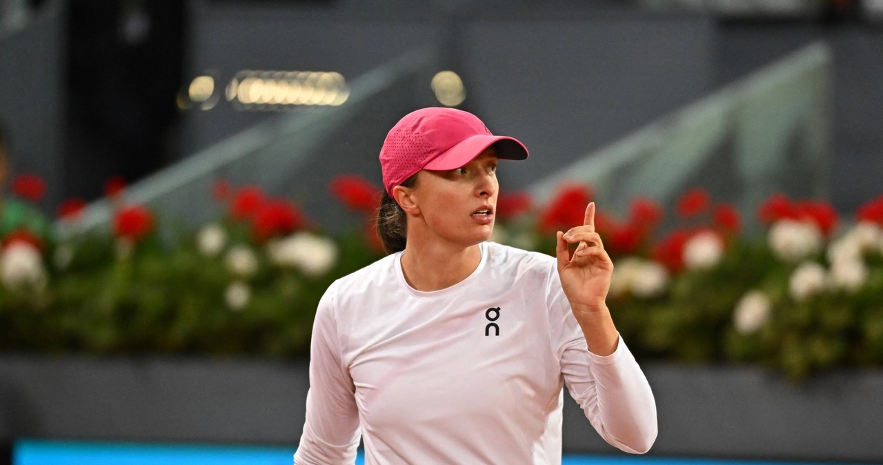Iga Świątek w półfinale turnieju WTA w Madrycie