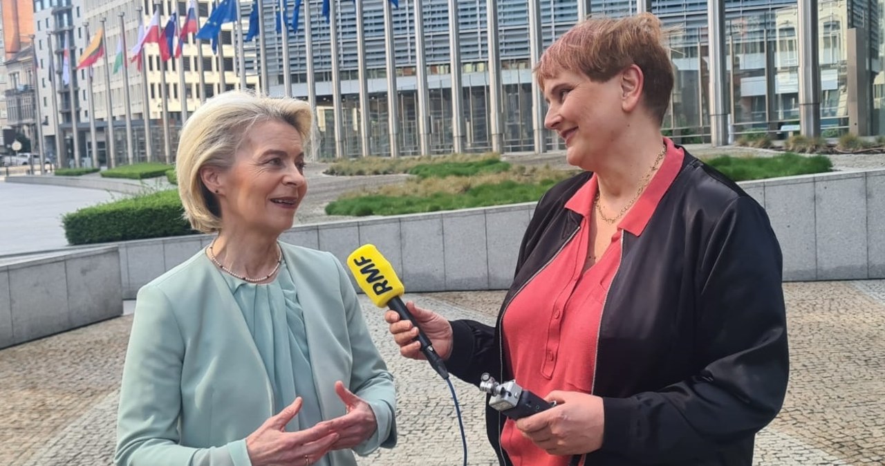 Von der Leyen: Polska nadaje kierunek Unii. To robi wrażenie