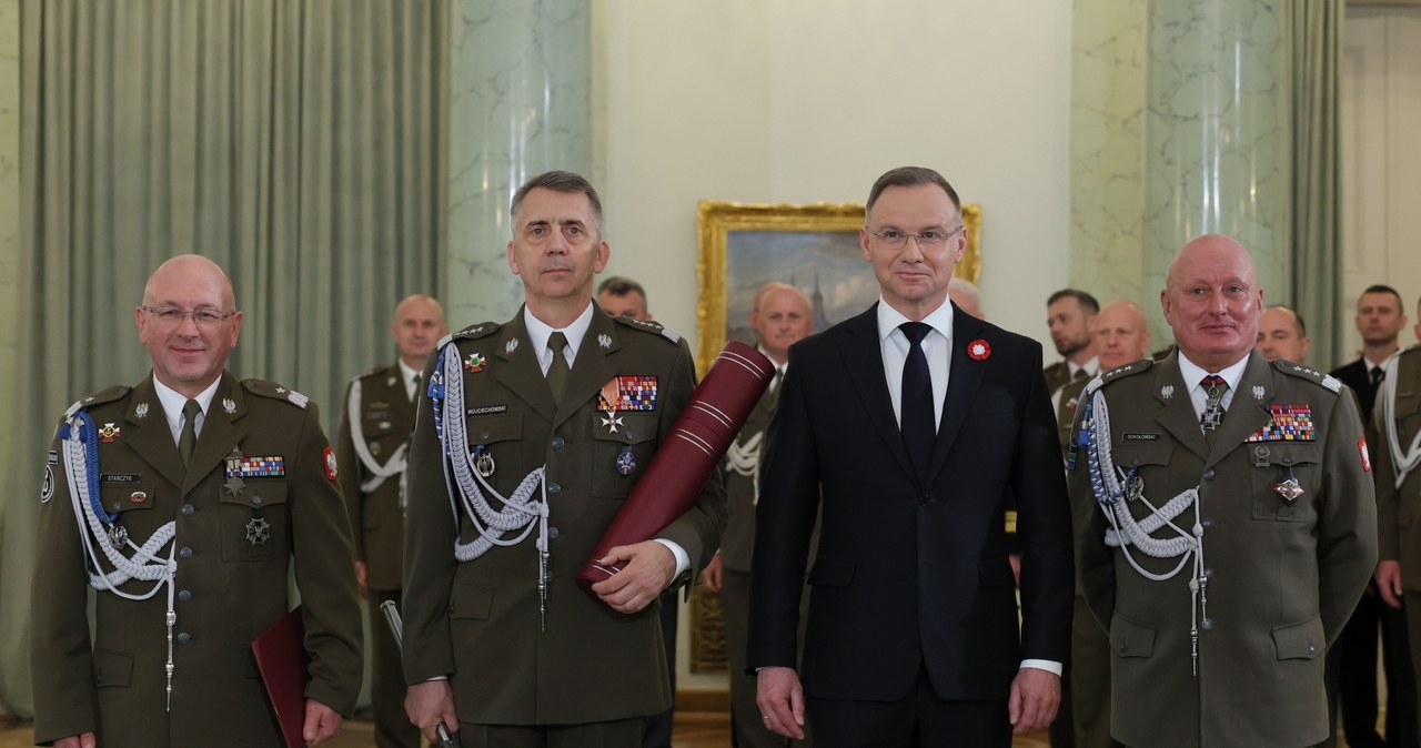 Prezydent mianował najważniejszych dowódców wojskowych