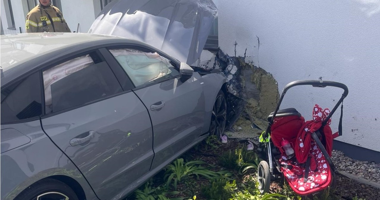 O włos od tragedii w Gdańsku. Samochód potrącił matkę z dzieckiem w wózku