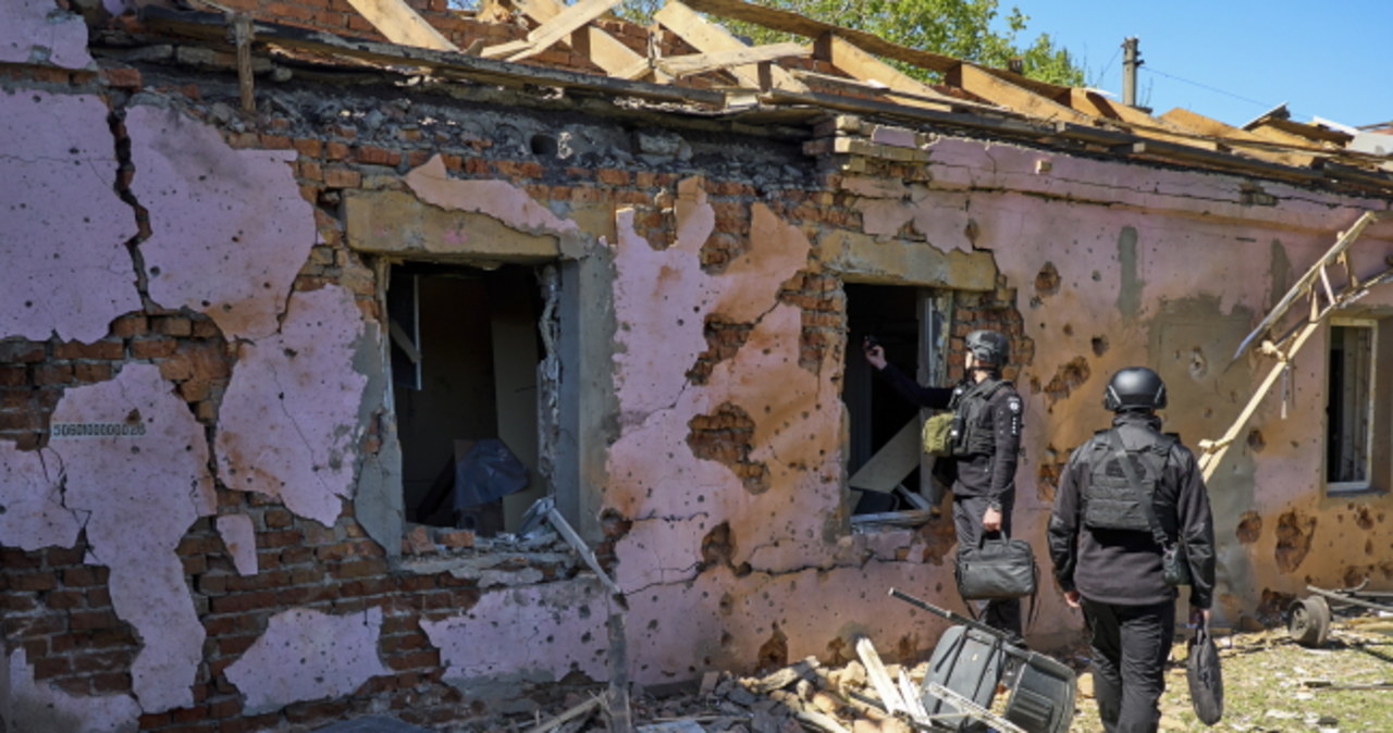 Rosjanie zbombardowali Charków. Pod gruzami budynków są ludzie