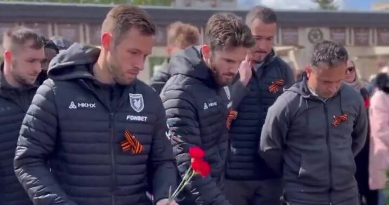 Maciej Rybus uczcił Dzień Zwycięstwa w Rosji