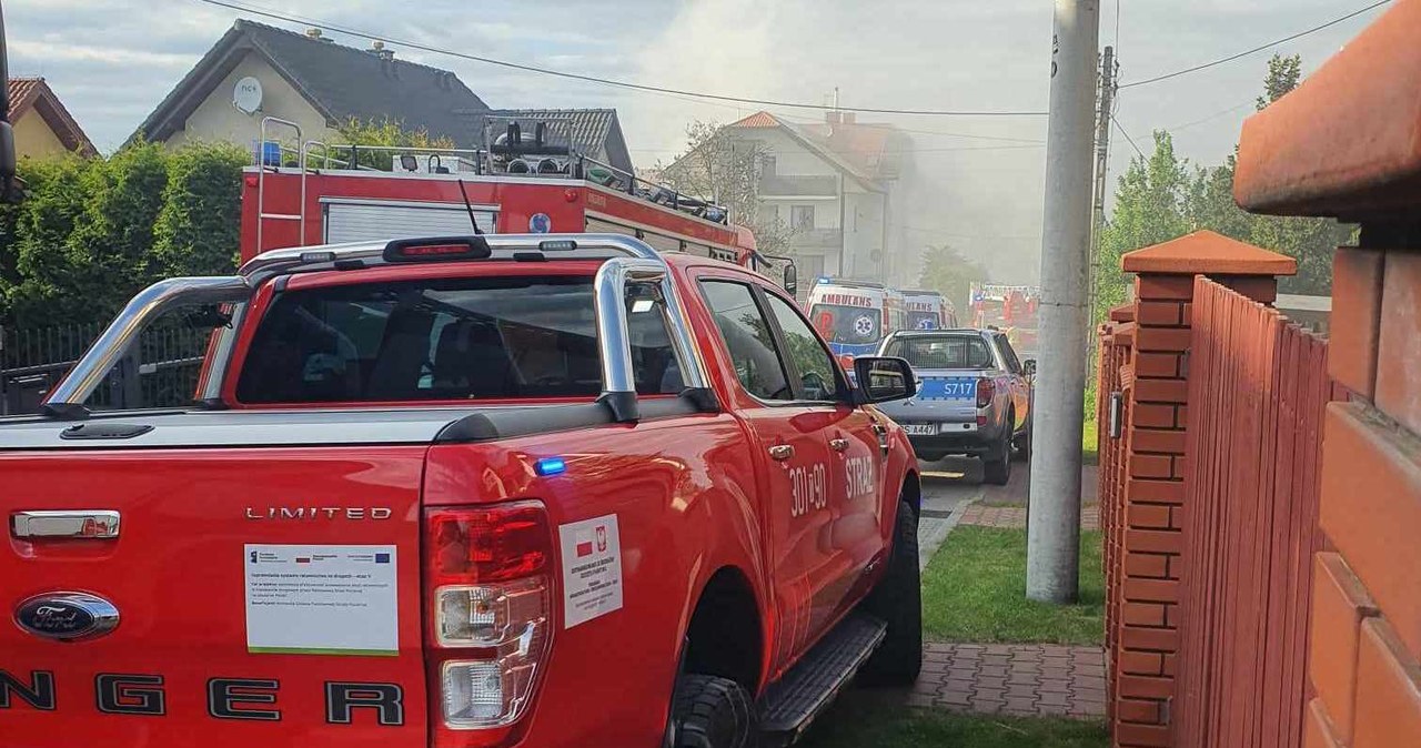 Pożar DPS-u w Kielcach. 17 pensjonariuszy trafiło do szpitali