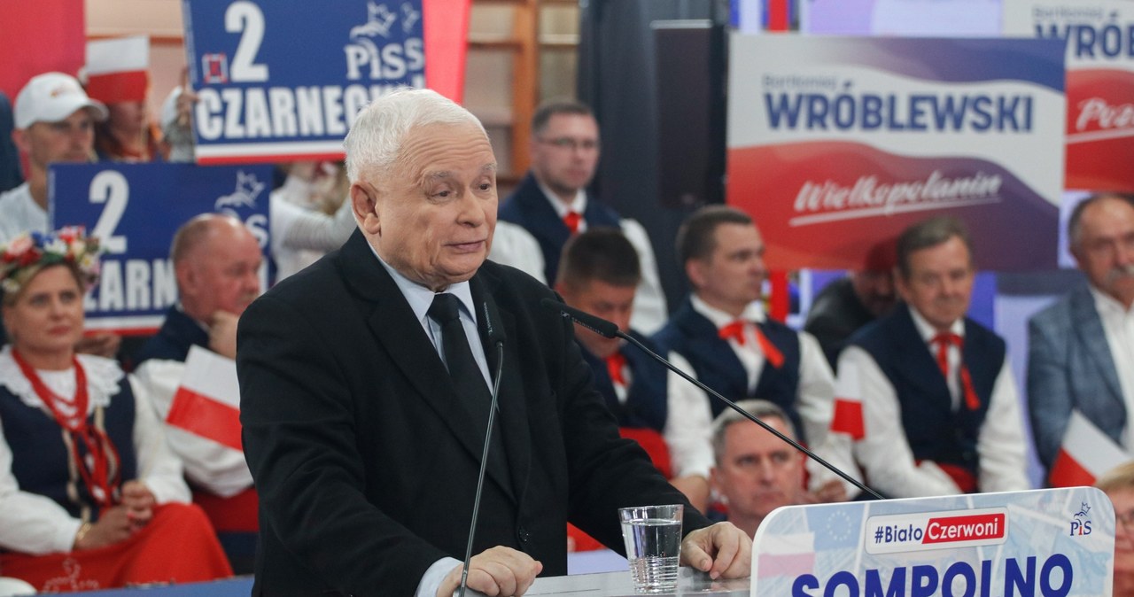 Kaczyński w Sompolnie: Unia powinna być dla ludzi, nie przeciw ludziom