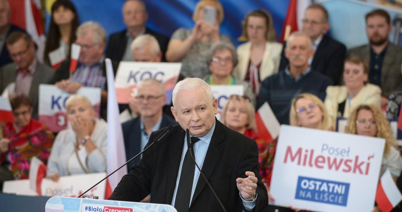 Kaczyński w Siedlcach: W ciągu 8 lat wyciągnęliśmy Polskę z trzeciego świata