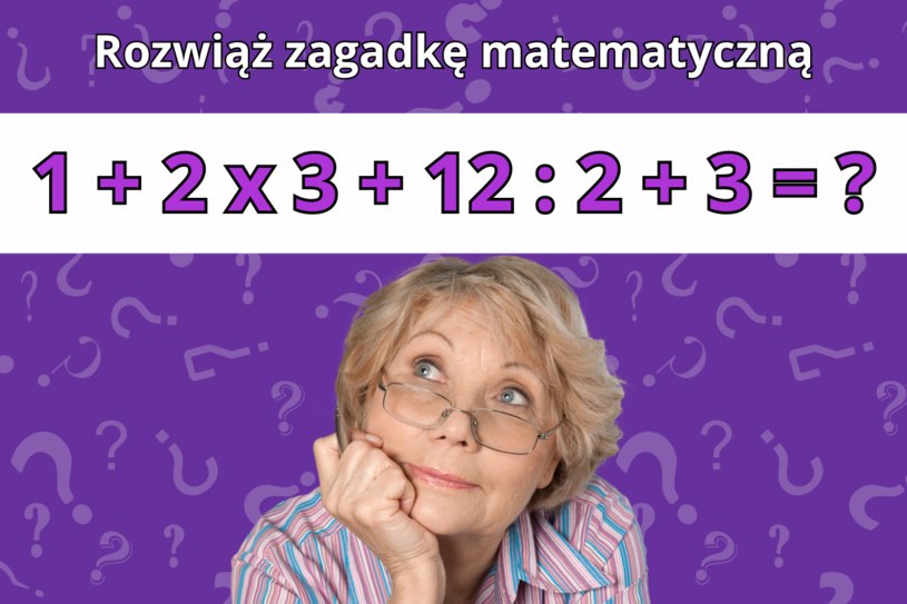 Tylko 6% osób potrafi rozwiązać naszą zagadkę matematyczną. Prosta, lecz podchwytliwa