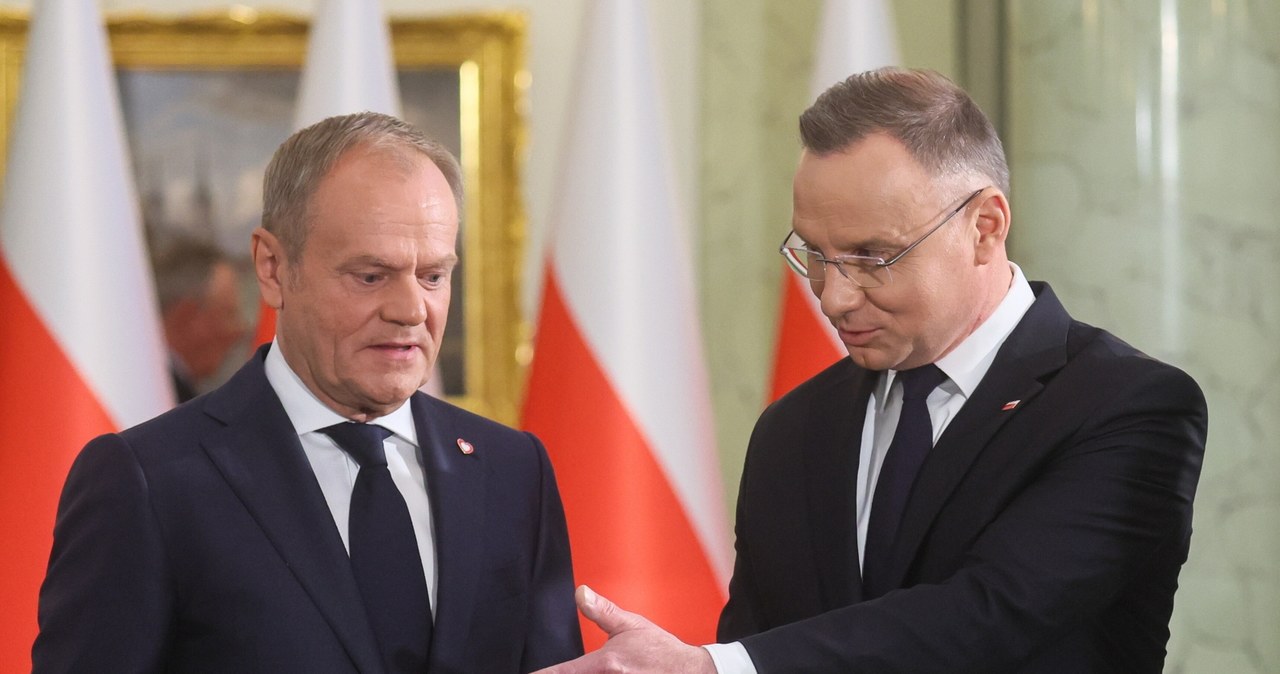 Jak prezydent z premierem. O czym rozmawiali Duda z Tuskiem?