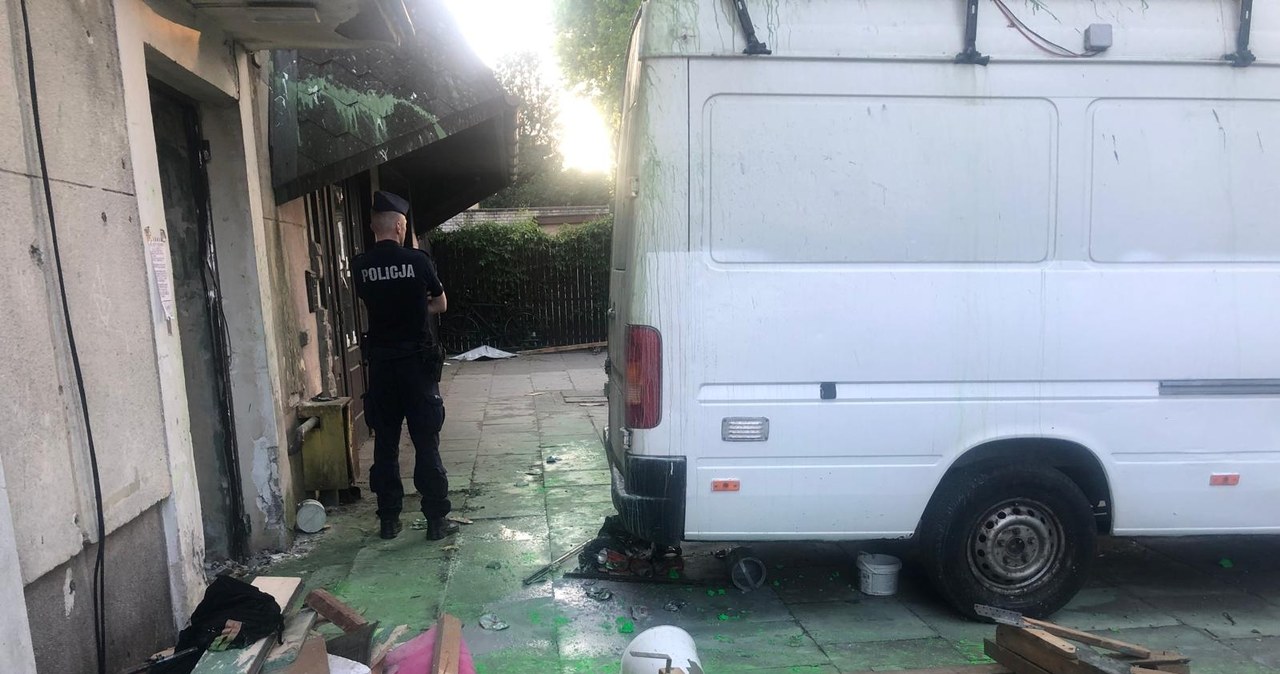 Siłowa eksmisja z pustostanu w Warszawie. Zarzuty dla 17 osób