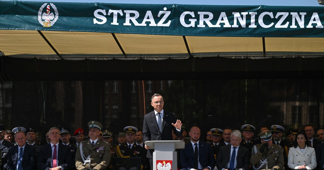 Duda w Gdańsku do strażników granicznych: Wiem, jak trudną macie pracę