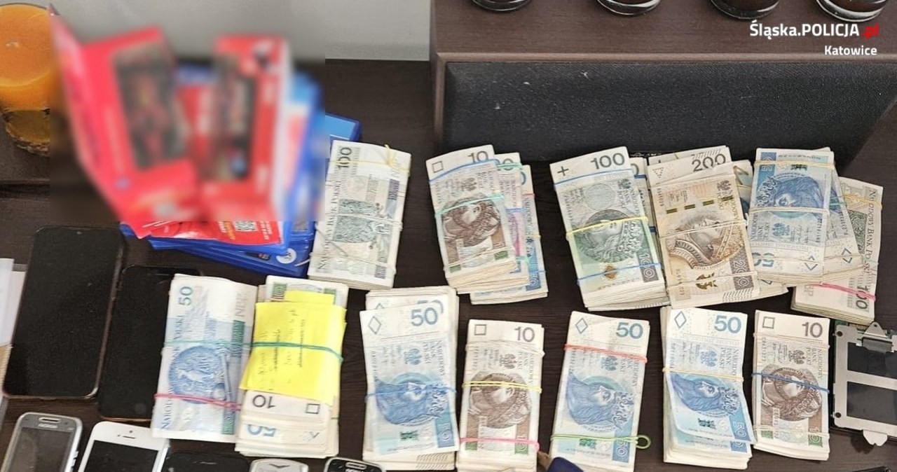Gang organizujący nielegalne gry hazardowe rozbity