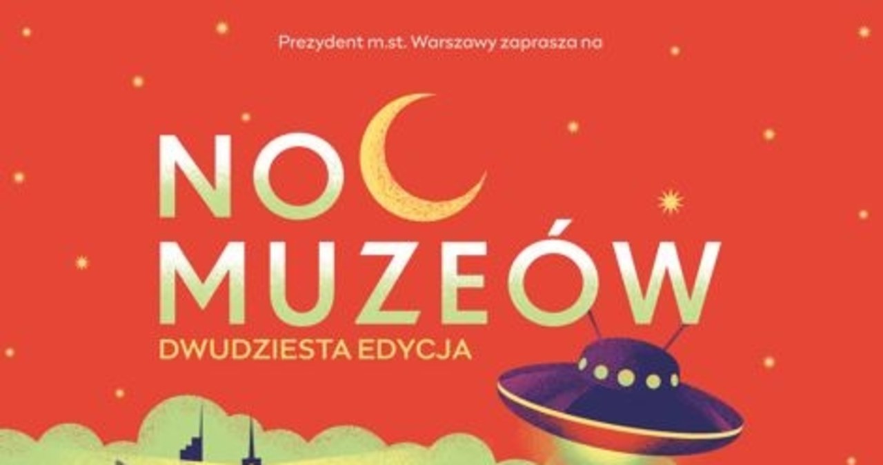 Noc Muzeów w Warszawie po raz dwudziesty