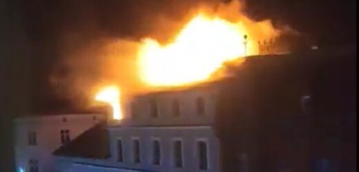 Pożar hotelu w Śremie. W nocy ewakuowano 6 osób