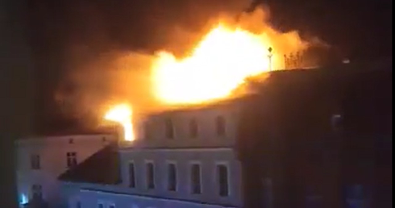Pożar hotelu w Śremie. W nocy ewakuowano 6 osób