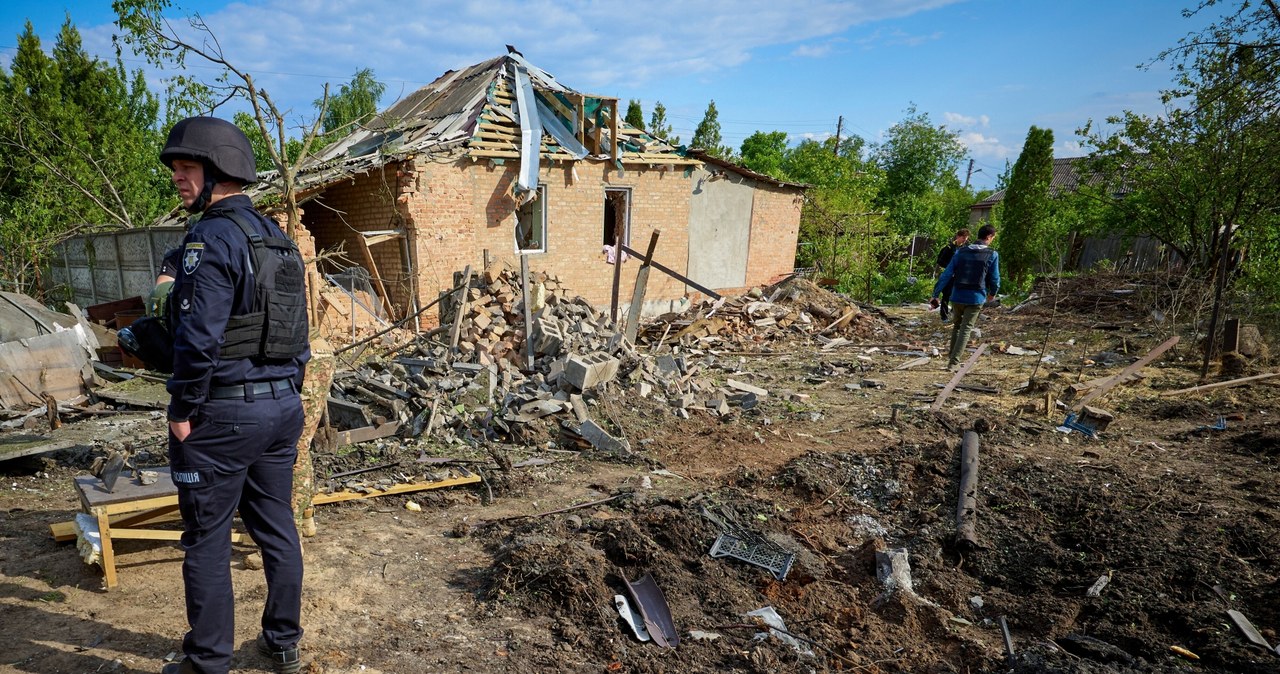 Atak rakietowy na Małodanyłow. Są zabici [RELACJA]