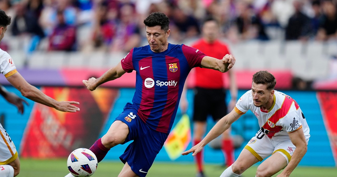 Barcelona wicemistrzem Hiszpanii, Lewandowski z bramką
