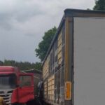 Zderzenie ciężarówek, jeden z kierowców zginął
