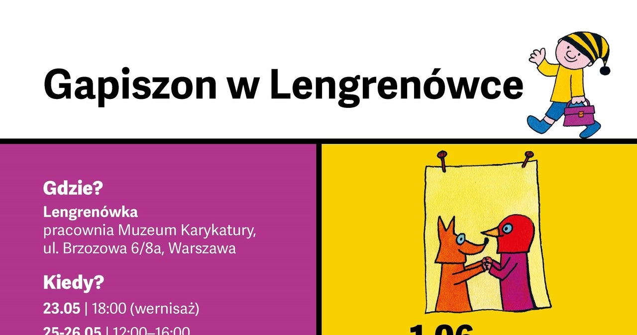 „Gapiszon w Lengrenówce”. Nowa wystawa w Warszawie
