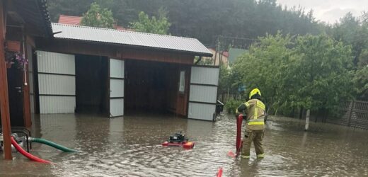 Nawałnice nad Polską. Setki interwencji strażaków