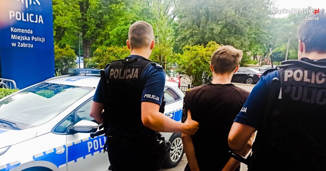 Brutalny atak w Zabrzu: Pobił seniora, ciągnął za nogę i kopał