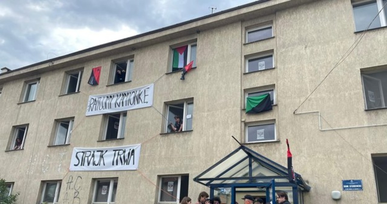 UJ nie sprzeda Akademika Kamionka. Studenci nadal okupują budynek!