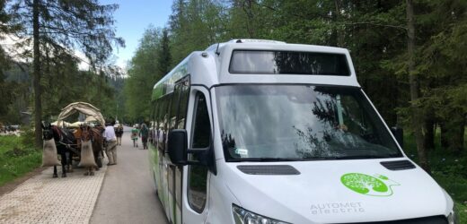Na trasie do Morskiego Oka ruszyły testy elektrycznego busa