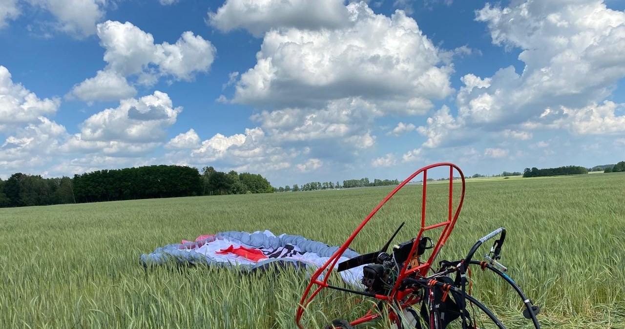 Tragiczny wypadek podczas zawodów. Zginął motolotniarz