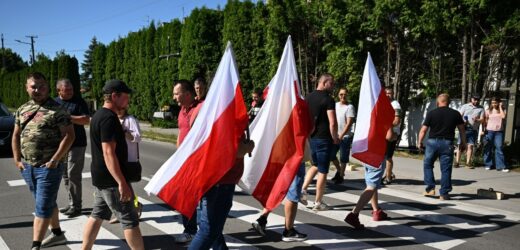 Protest rolników w Opolu Lubelskim. Chodzi o ceny truskawek