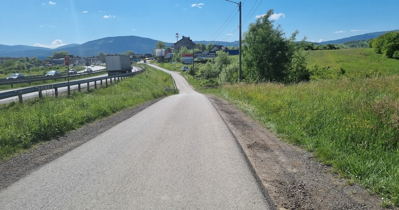 Przebudowa zakopianki w Myślenicach. Od wtorku zmiany