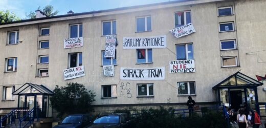 Studenci kończą protest w „Kamionce”. Jest porozumienie z władzami UJ