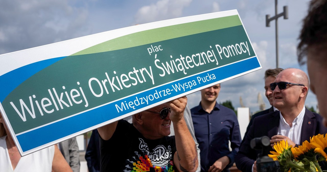 Plac WOŚP na szczecińskiej Łasztowni