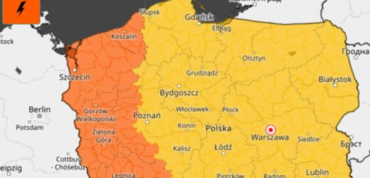 Gwałtowne burze wciąż nad Polską. IMGW ostrzega