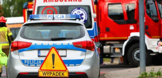 Pięć osób rannych na A2. Wśród poszkodowanych są dzieci