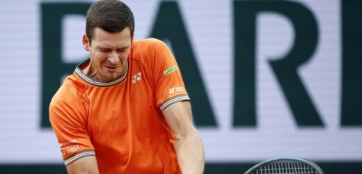 Hubert Hurkacz odpadł z French Open