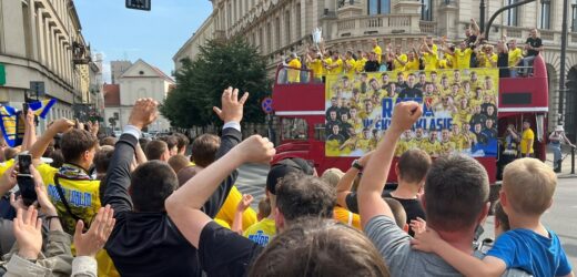 „32 lata na to czekaliśmy”. Motor Lublin świętował awans do ekstraklasy