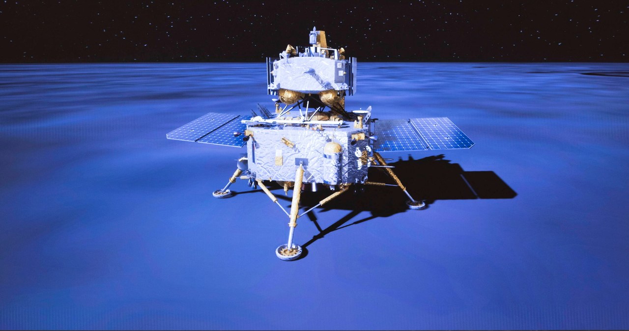 Chińska sonda Chang’e-6 z próbkami gruntu księżycowego wraca na Ziemię
