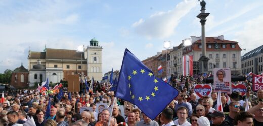 Wiec PO i Donalda Tuska w Warszawie. „Żeby tutaj była Polska, a nie Rosja”