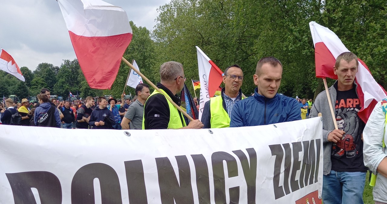Protest rolników w Brukseli. Atmosfera piknikowa