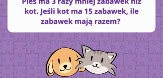 Zagadka matematyczna dla dzieci. Aż 97% osób dorosłych ma z nią kłopot